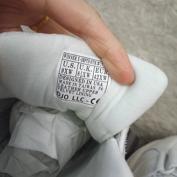 Dr. Comfort Winner X-Depth 7740 Mens White Athletic Shoes US 9W - Picture 4 of 8